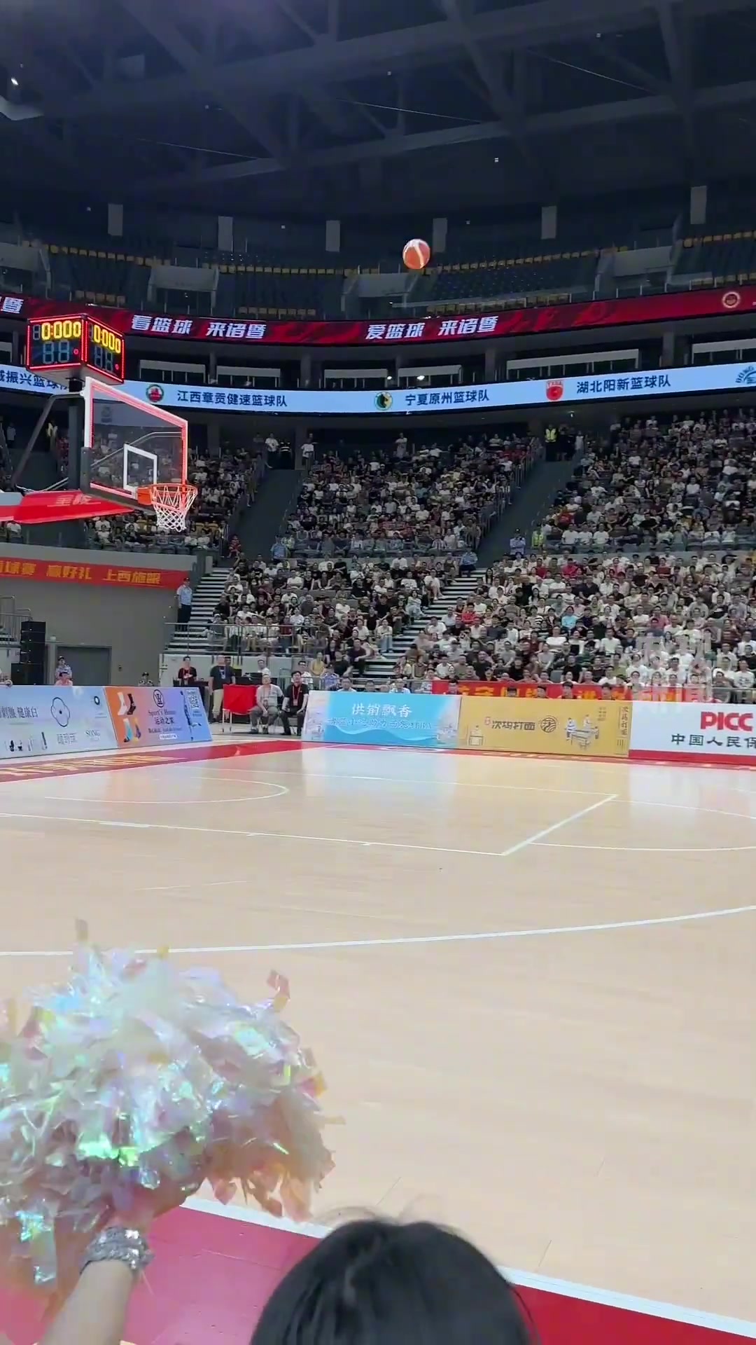 辽宁队宋涛惊天一投 县BA全国总决赛压哨超远三分绝杀